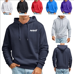 Mens Drawstring Hoodies Pullover Sweatshirts